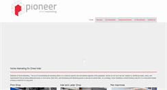 Desktop Screenshot of pioneerdm.com